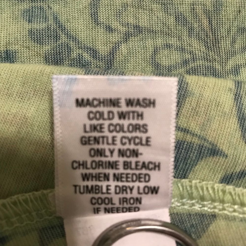 APT 9 Top Sleeveless Green Print Sz Med - Picture 8 of 8